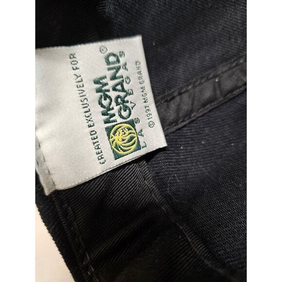 Vintage 1997 MGM Grand Hotel Casino Las Vegas Snapback Hat Black VTG - Picture 9 of 9